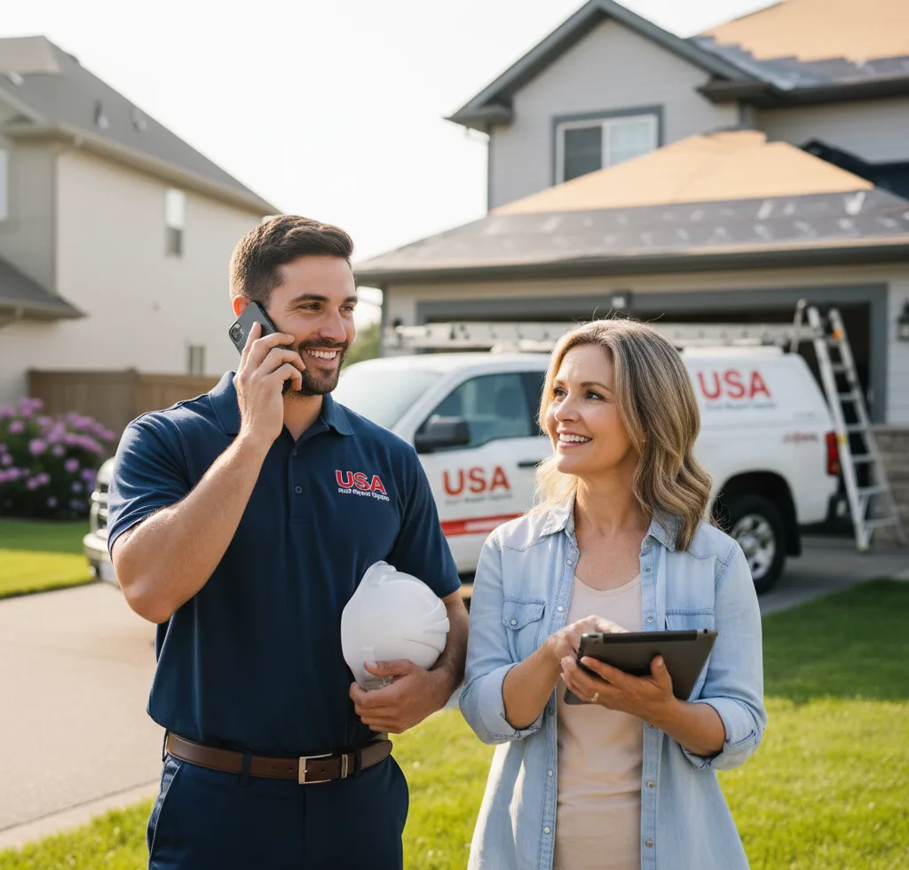 USA Roof Repair Experts customer support in North Reading